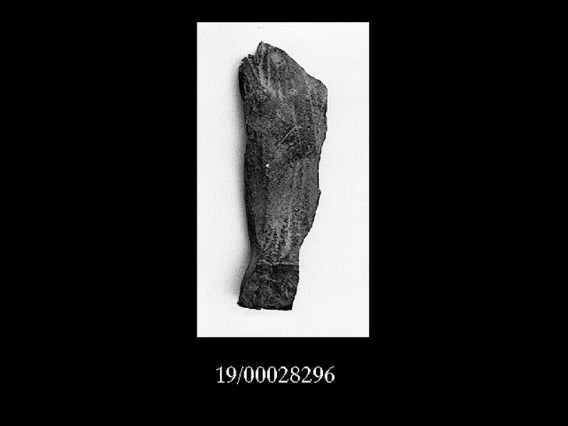 Storia/ personaggio femminile (statuetta) - fabbrica locale (seconda metà SECOLI/ IV a.C)