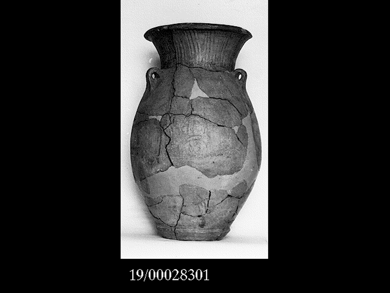 pithos triansato - officina locale (fine SECOLI/ VII a.C)