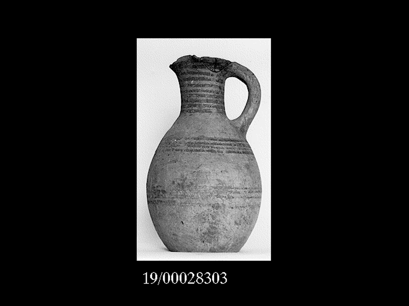 brocca a bocca trilobata - officina locale (SECOLI/ VII a.C)