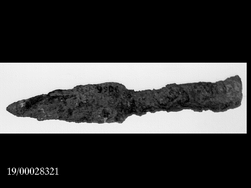 punta di lancia (SECOLI/ VI a.C)