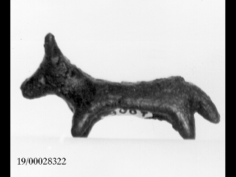 statuetta - officina siciliana (fine SECOLI/ VII a.C)