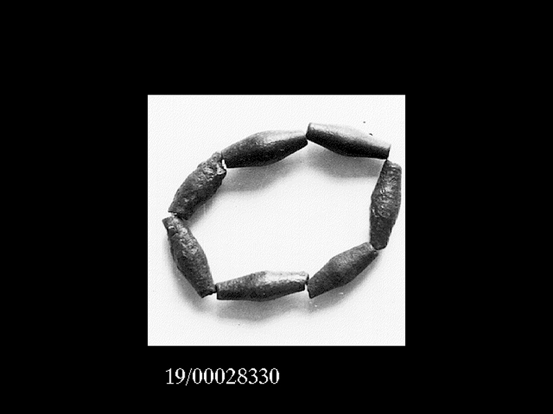 vago di collana/ serie (SECOLI/ VII a.C)