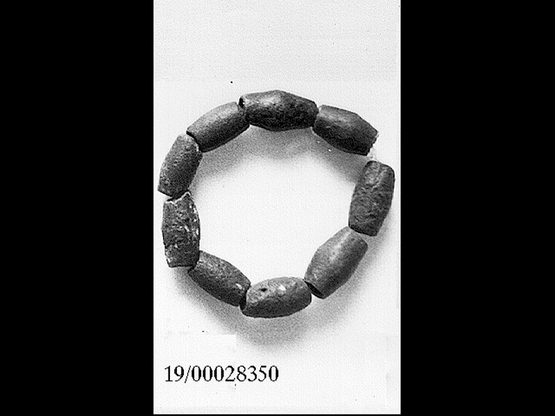 vago di collana/ serie (SECOLI/ VII a.C)