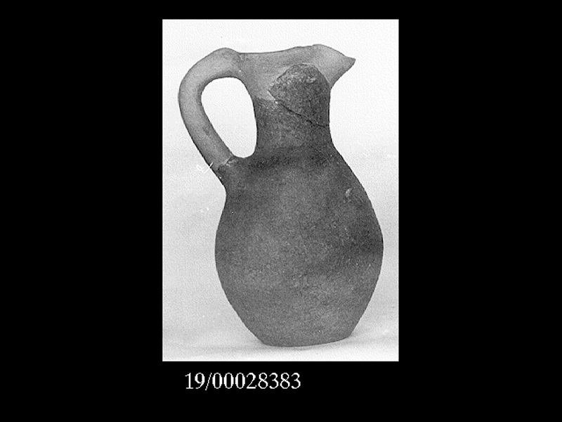 brocchetta a bocca trilobata - officina locale (inizio SECOLI/ VII a.C)