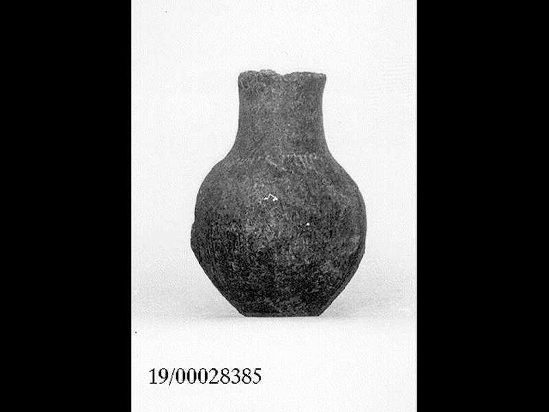 fiaschetta biansata - officina locale (inizio SECOLI/ VII a.C)