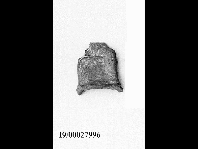 Storia/ personaggio (statuetta) - fabbrica locale (SECOLI/ IV a.C)