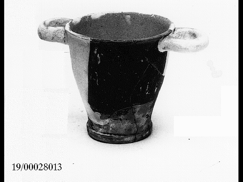 skyphos - fabbrica locale (seconda metà SECOLI/ IV a.C)