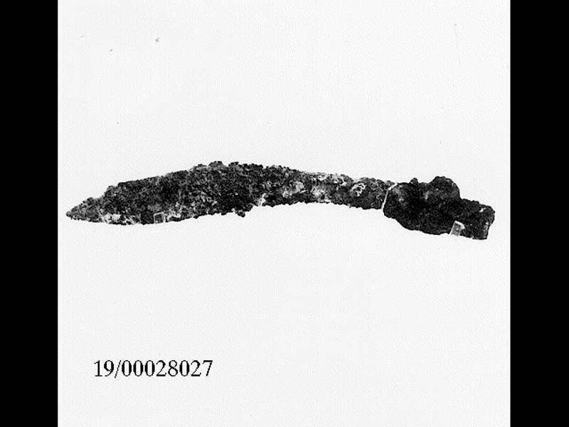 coltellino (seconda metà SECOLI/ IV a.C)