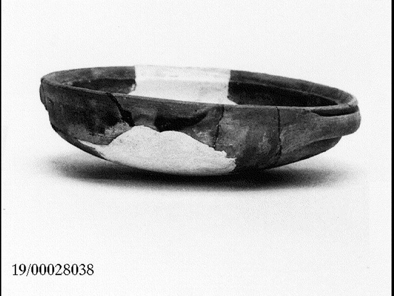 scodella biansata - fabbrica indigena (SECOLI/ IV a.C)