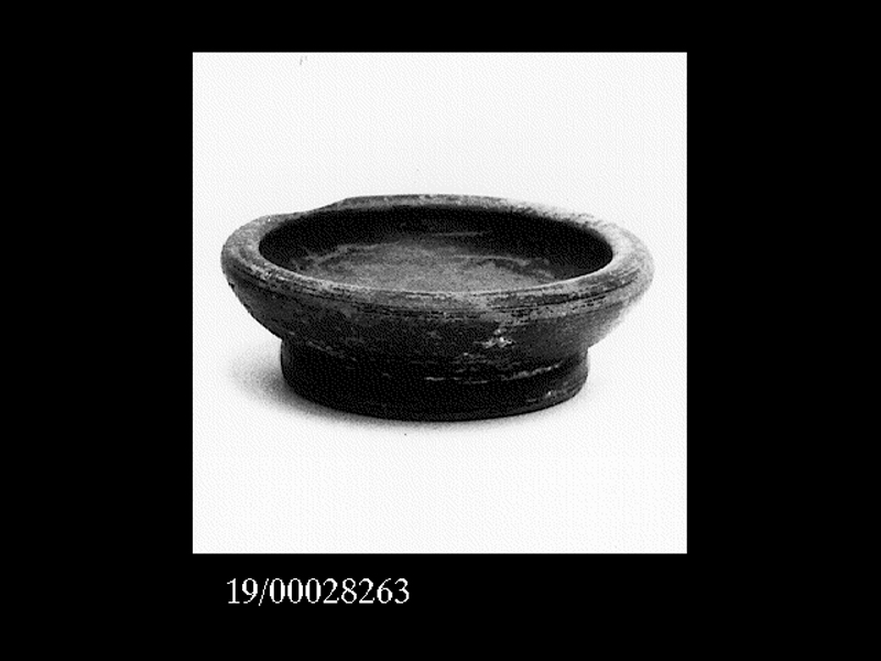 coppetta - fabbrica locale (seconda metà SECOLI/ IV a.C)