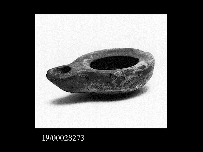 lucerna - fabbrica locale (seconda metà SECOLI/ IV a.C)