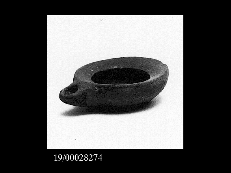 lucerna - fabbrica locale (seconda metà SECOLI/ IV a.C)