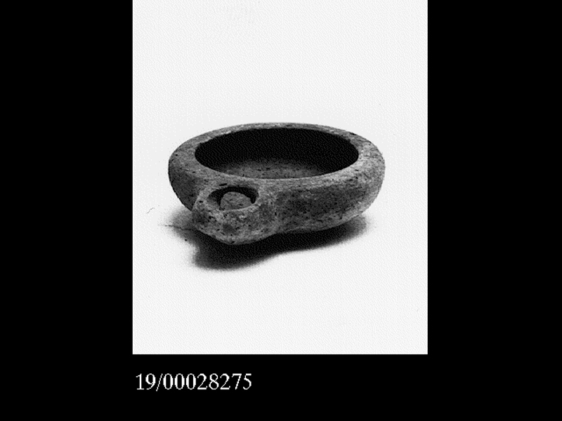 lucerna - fabbrica locale (seconda metà SECOLI/ IV a.C)