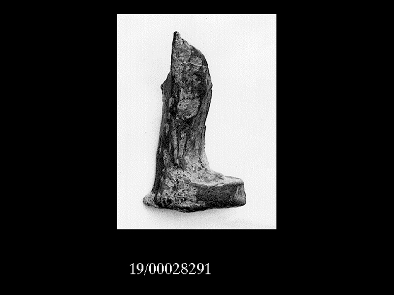 Religione/ divinità (statuetta) - fabbrica locale (seconda metà SECOLI/ IV a.C)