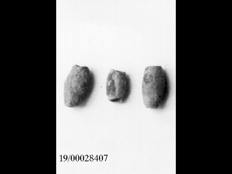 vago di collana/ serie (SECOLI/ VII a.C)