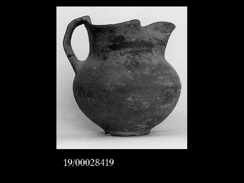 brocca a bocca trilobata - officina locale (SECOLI/ VII a.C)