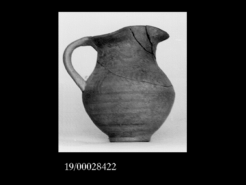 brocchetta a bocca trilobata - officina locale o geloa (SECOLI/ VII a.C)