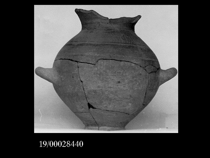 anfora - officina locale o geloa (metà SECOLI/ VII a.C)