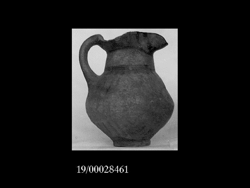 brocchetta a bocca trilobata - officina locale (metà SECOLI/ VII a.C)