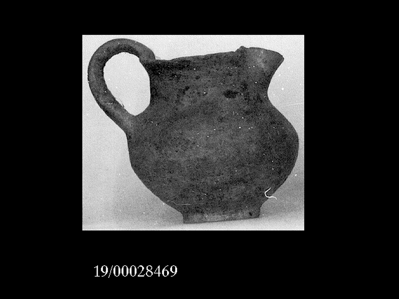 brocchetta a bocca trilobata - officina locale (SECOLI/ VII a.C)