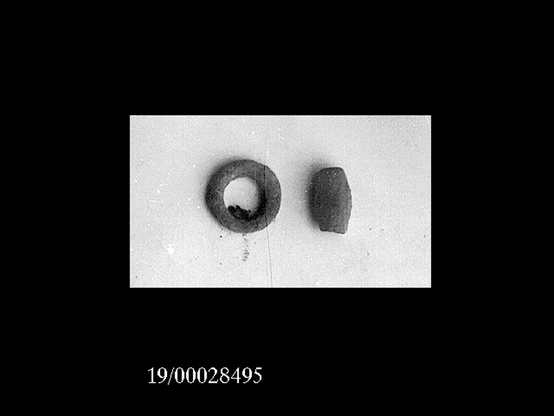 vago di collana (fine SECOLI/ VII a.C)