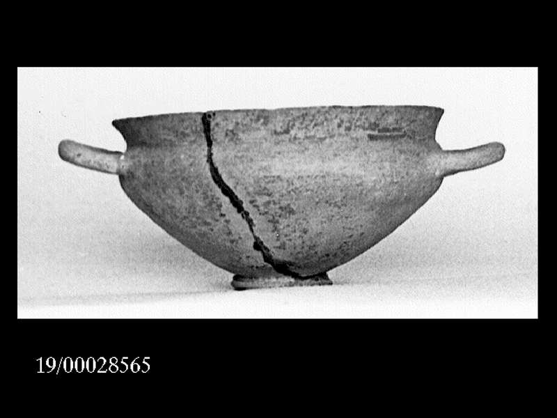 coppa ionica, Vallet, tipo A2 - officina geloa (metà SECOLI/ VII a.C)