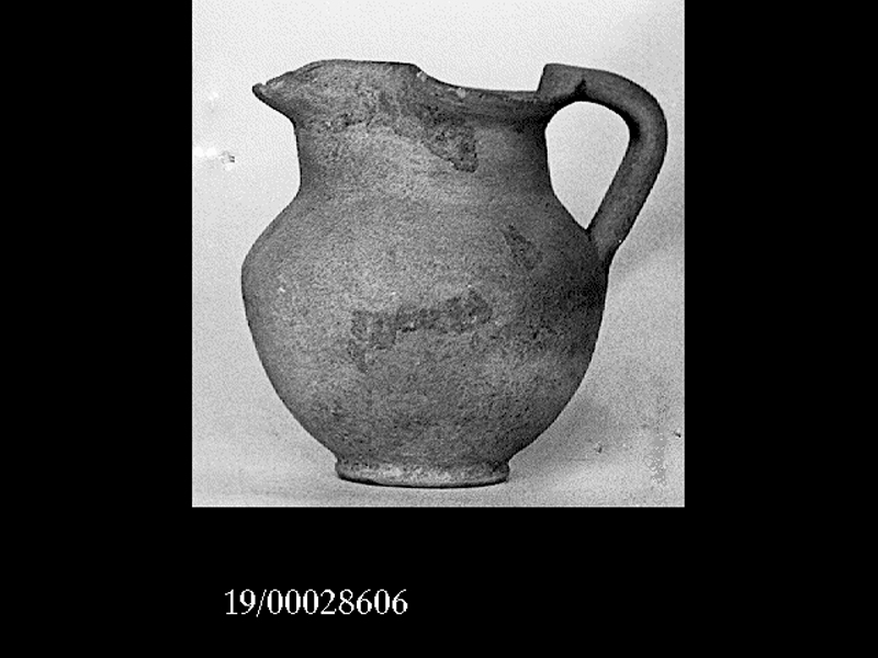 brocchetta a bocca trilobata - officina locale (metà SECOLI/ VII a.C)