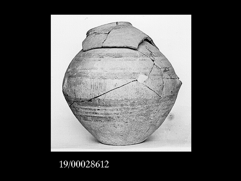 urna cineraria - officina locale (SECOLI/ VII a.C)