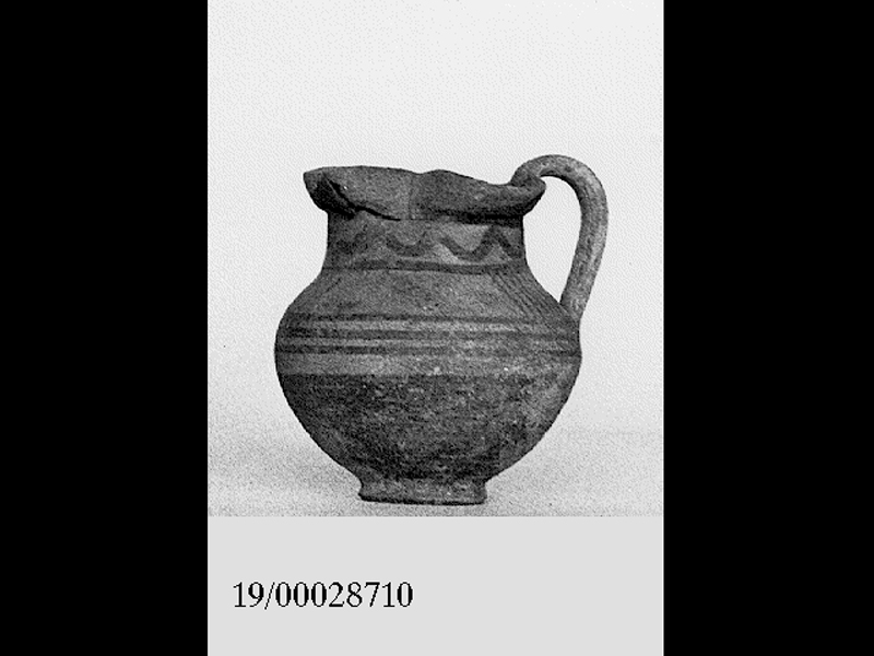 brocchetta a bocca trilobata - officina locale (SECOLI/ VII a.C)