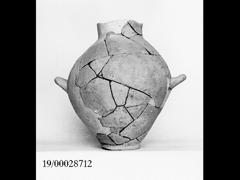 anfora - officina locale (seconda metà SECOLI/ VII a.C)