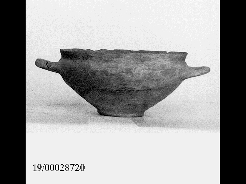 coppa - officina locale (SECOLI/ VII a.C)