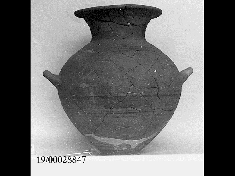 anfora - officina locale (fine SECOLI/ VII a.C)