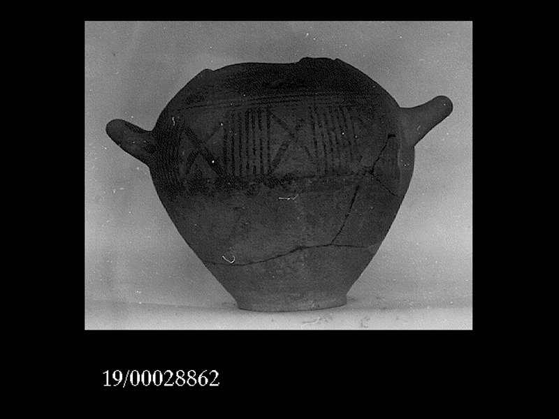 anfora - officina locale (fine SECOLI/ VII a.C)