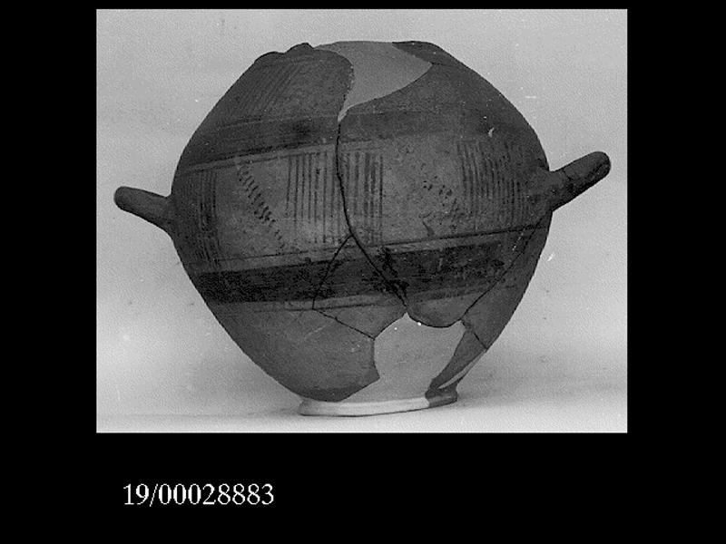 anfora - officina locale (metà SECOLI/ VII a.C)