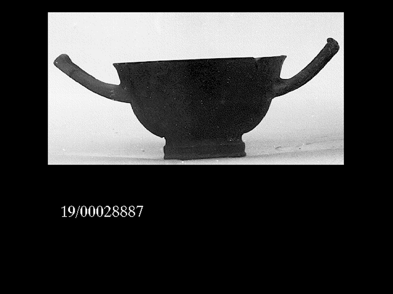 tazza - officina geloa (inizio SECOLI/ VI a.C)