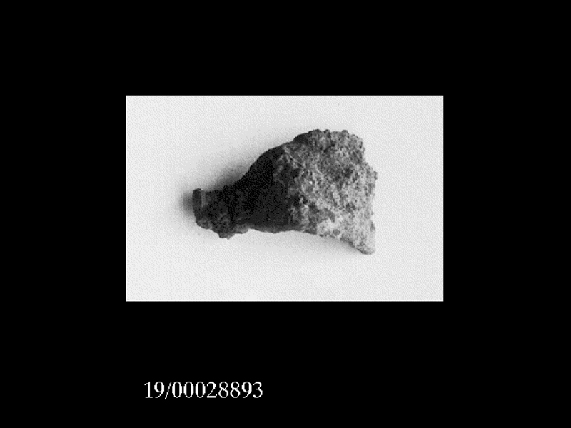 fibula/ frammento (inizio SECOLI/ VI a.C)