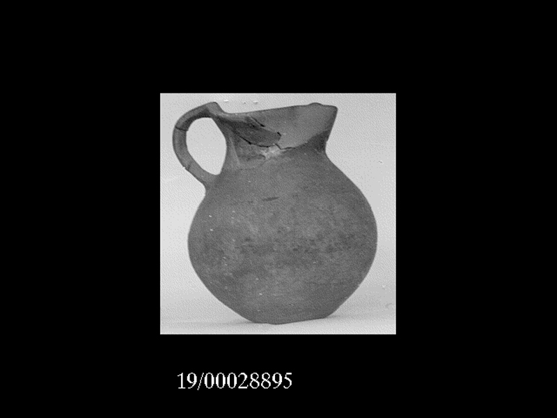 brocchetta a bocca trilobata - officina locale (inizio SECOLI/ VI a.C)