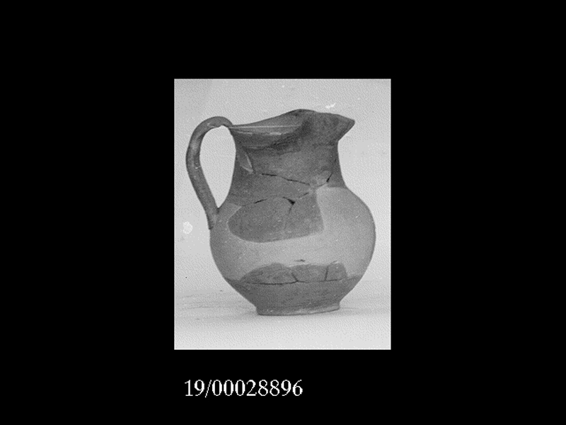 brocchetta a bocca trilobata - officina locale (inizio SECOLI/ VI a.C)