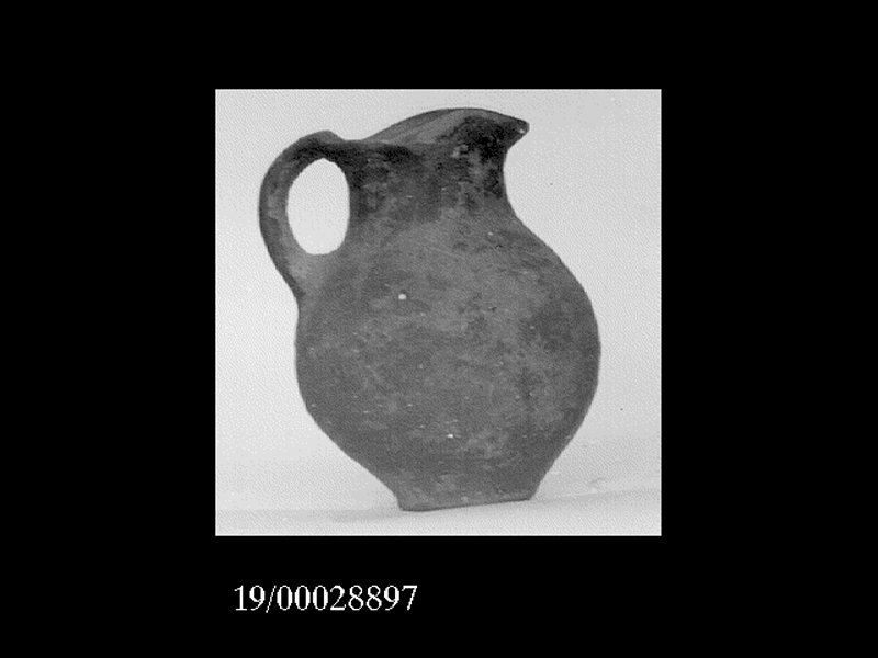 brocchetta a bocca trilobata - officina locale (inizio SECOLI/ VI a.C)