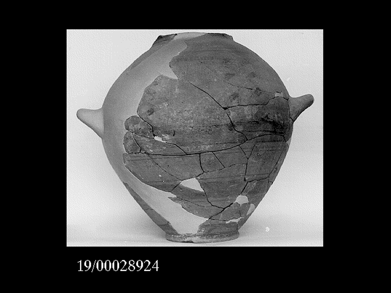 anfora - officina locale (fine SECOLI/ VII a.C)