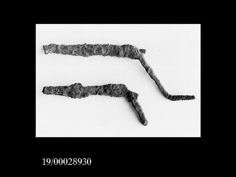 fibula/ frammento (fine SECOLI/ VII a.C)