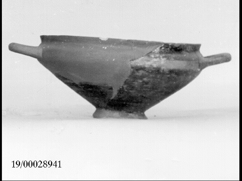 coppa ionica, Vallet, tipo B1 - officina geloa (SECOLI/ VI a.C)