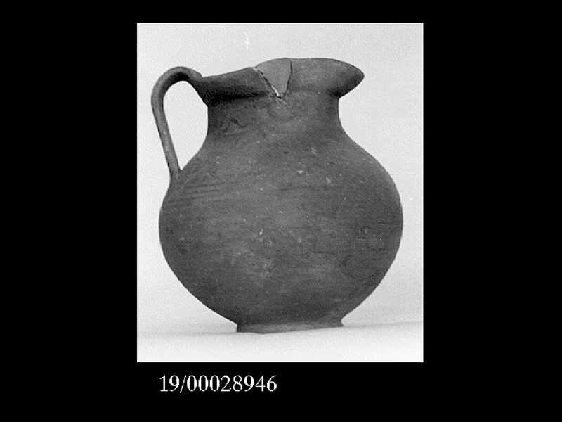 brocchetta a bocca trilobata - officina locale (inizio SECOLI/ VI a.C)