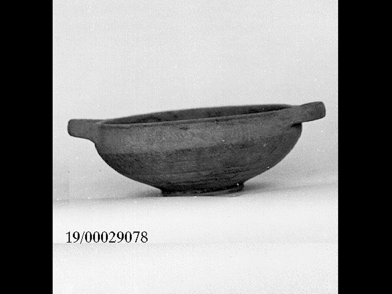 coppa - officina geloa (fine SECOLI/ VII a.C)