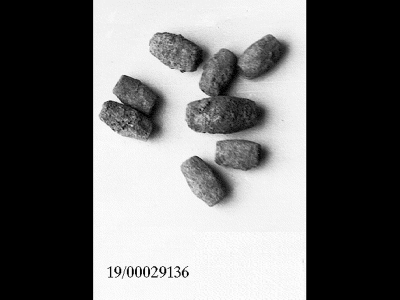 vago di collana/ serie (SECOLI/ VII a.C)