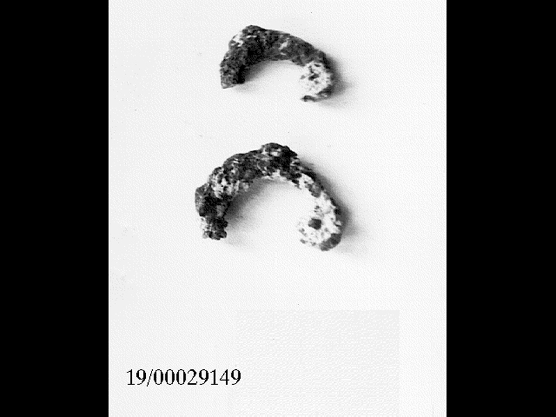 fibula/ frammento (SECOLI/ VII a.C)