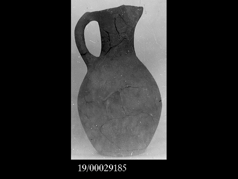 brocca a bocca trilobata - officina locale (metà SECOLI/ VII a.C)