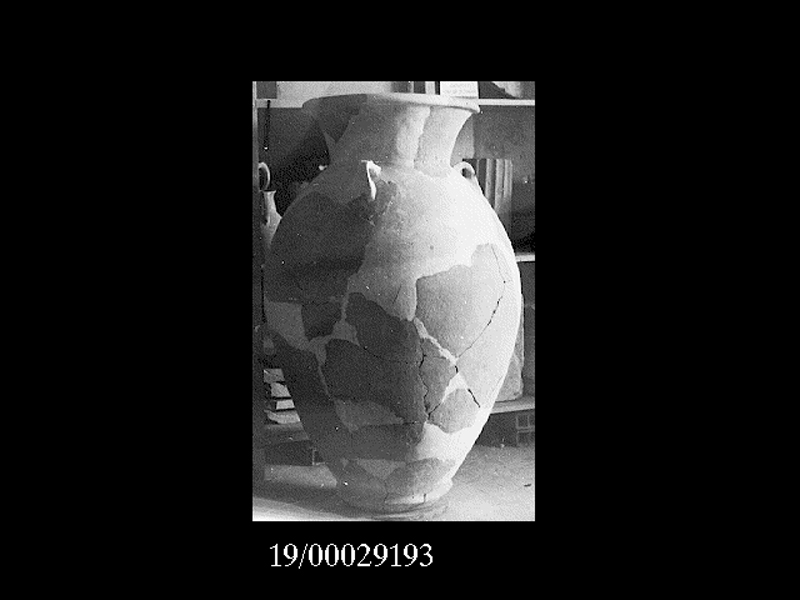 pithos triansato - officina locale (SECOLI/ VII a.C)