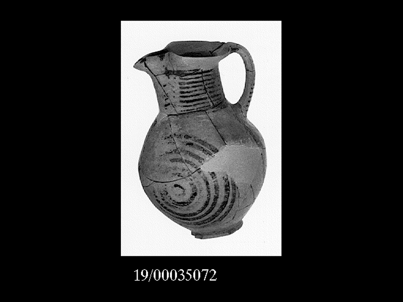 oinochoe - officina locale (SECOLI/ VII a.C)