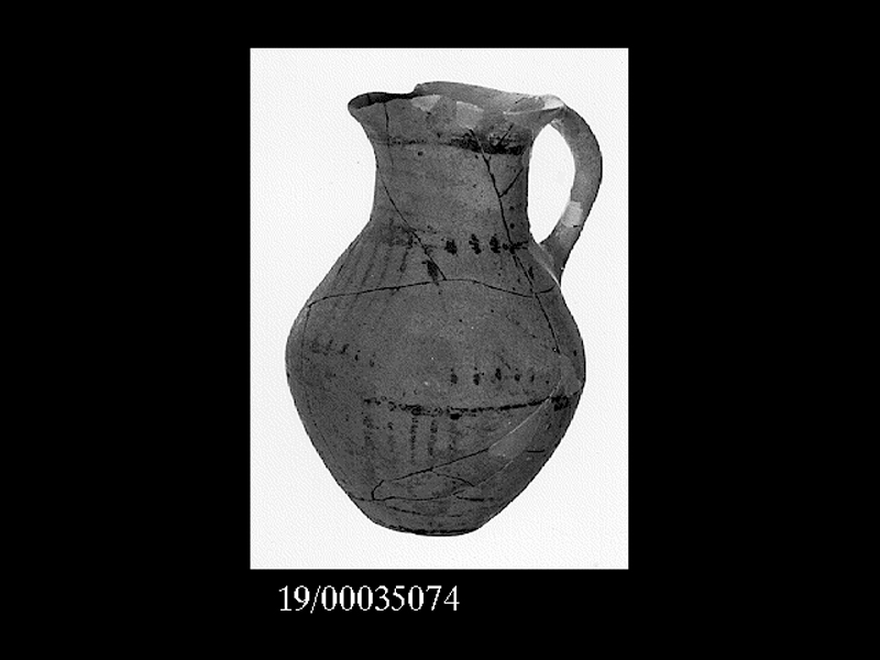 oinochoe - officina locale (SECOLI/ VII a.C)